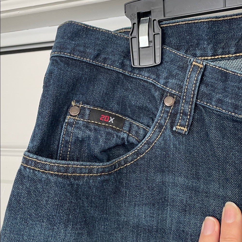 NWOT Wrangler Men's 20X Style 01 Competition Jean Blue Relaxed Fit 32 X 38 - Picture 4 of 10